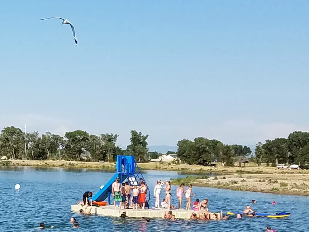 Jefferson County Lake (AKA Rigby Lake) Camp, Canoe, Dive, Kayak, Sled