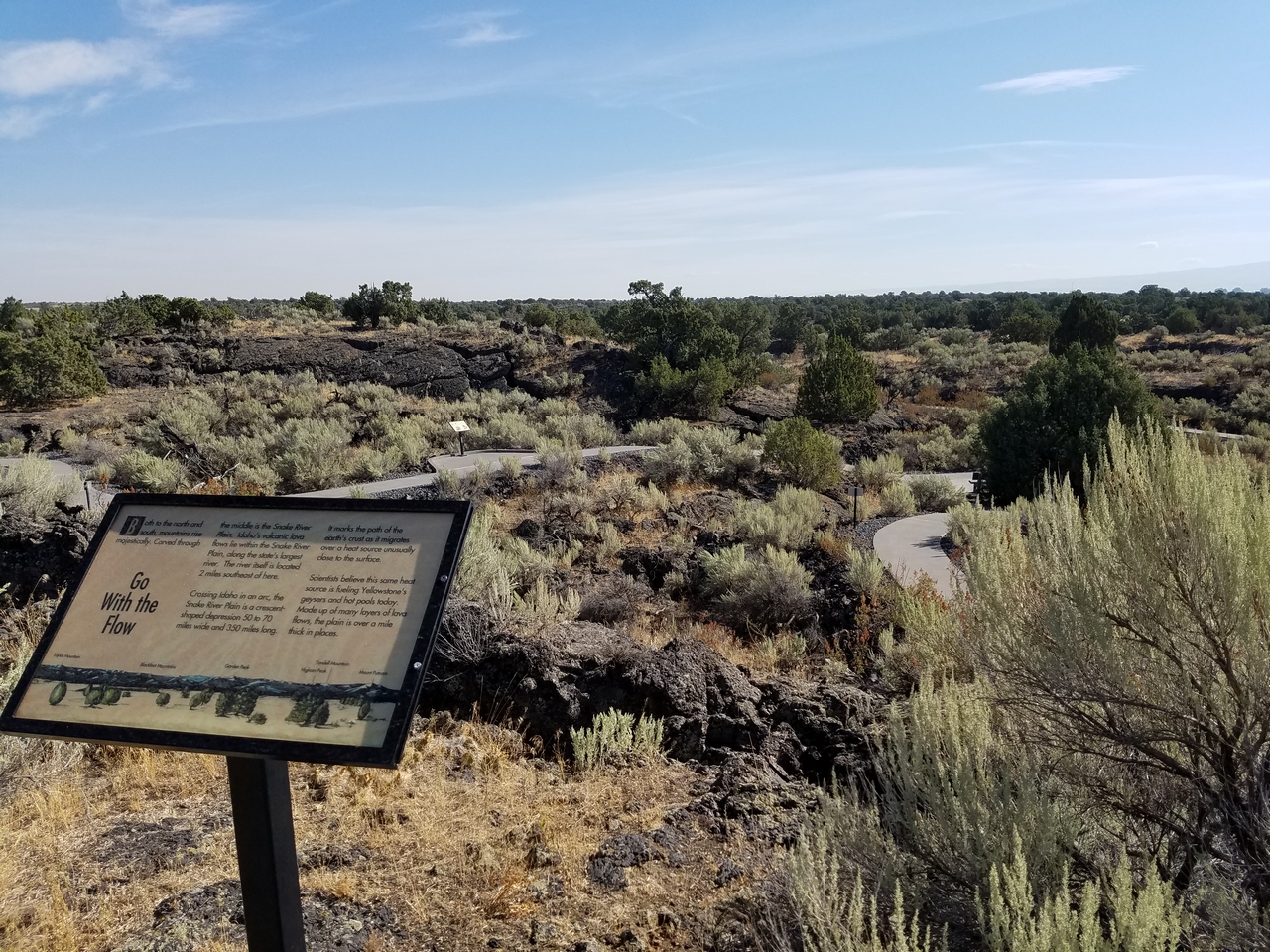 Hell's Half Acre Northbound Rest Stop - Hike near Blackfoot, Idaho ...