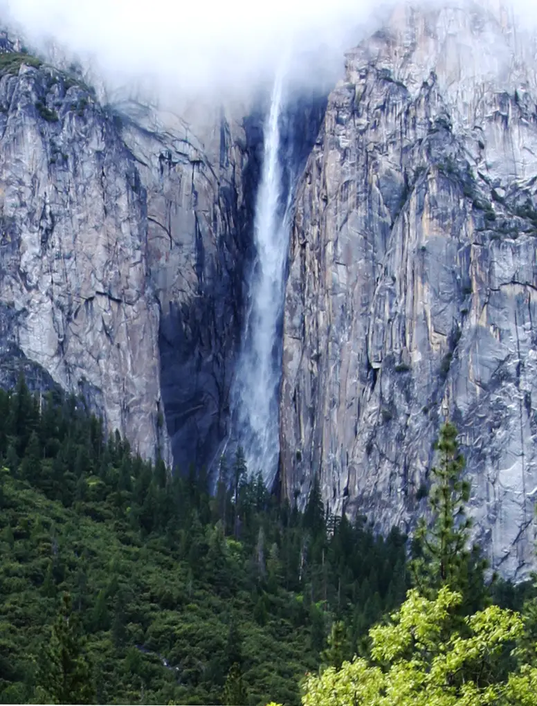 Ribbon Falls Hike near Yosemite Valley, Yosemite National Park Free