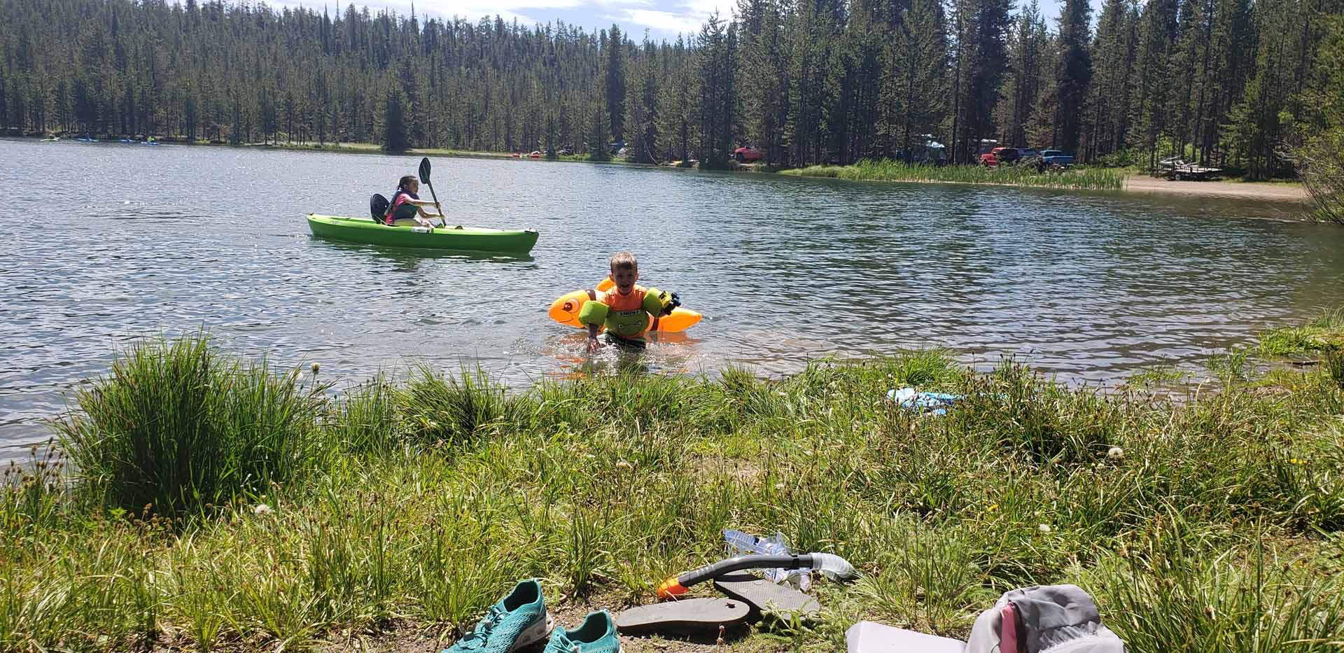 Tear Drop Lake - Camp, Canoe, Hike, Kayak, Mountain Bike, and Swim near ...