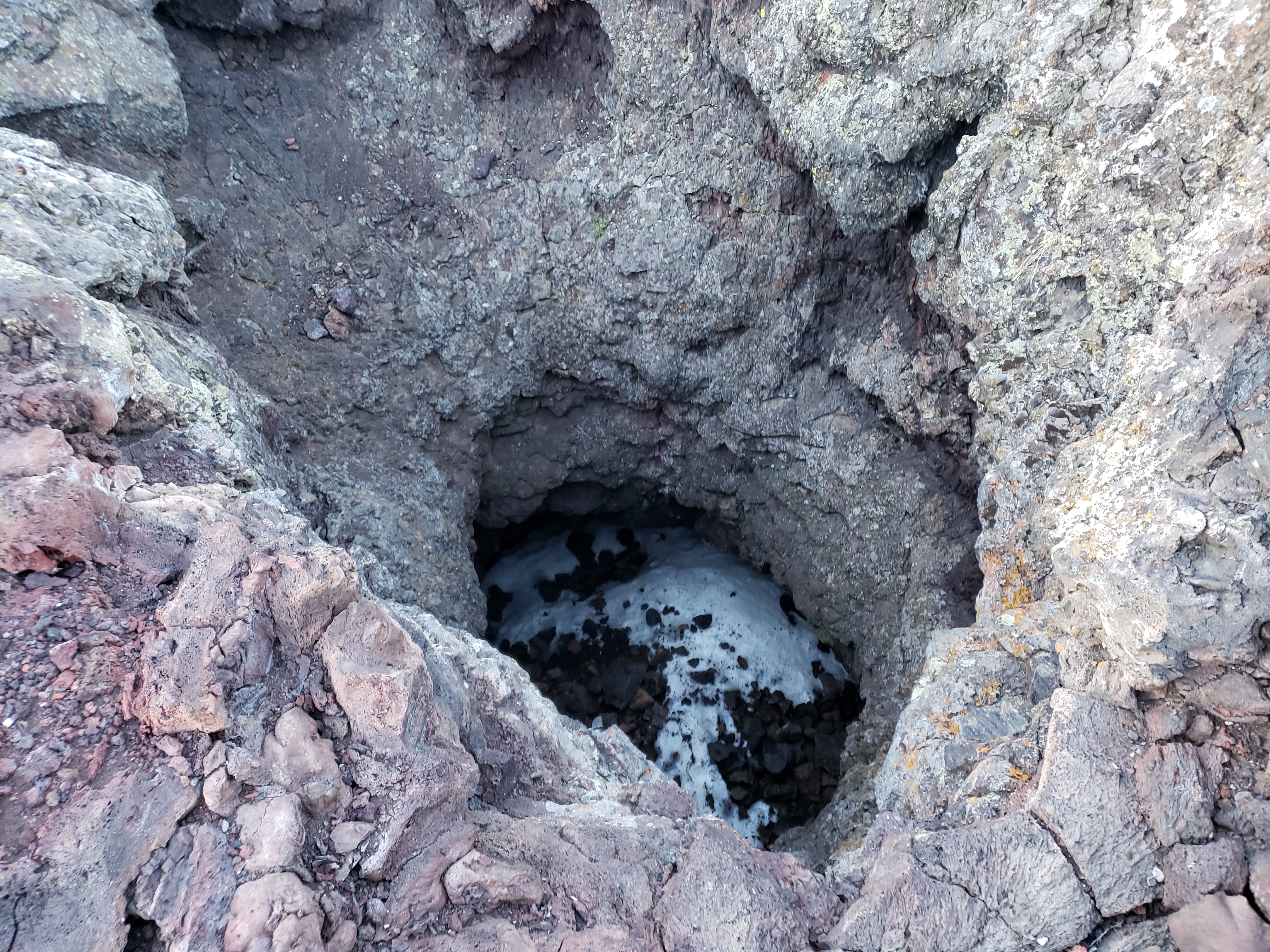 Snow Cone - Hike near Visitors Center, Craters of the Moon National ...