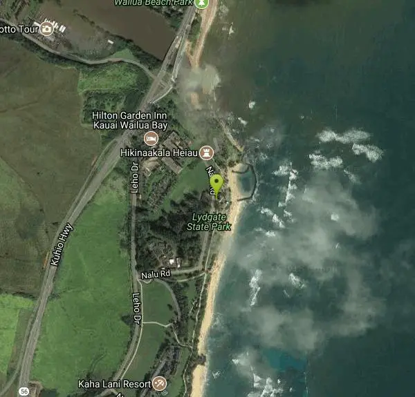 Lydgate Beach Park - Camp and Swim near Lihue, Hawaii - Free Arenas