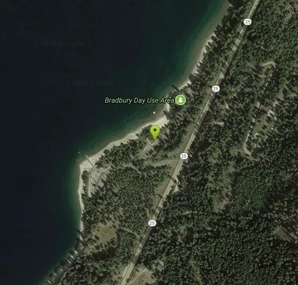 Bradbury Beach - Camp and Swim near Kettle Falls, Washington - Free Arenas