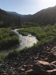 Beautiful start to the hike. If only we didn't have to cross that stream so often... courtesy of Victor Walker↗