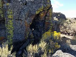 One of several caves