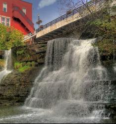 Just below Chagrin Falls courtesy of Tim Evanson↗