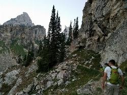 Entering Garnet Canyon