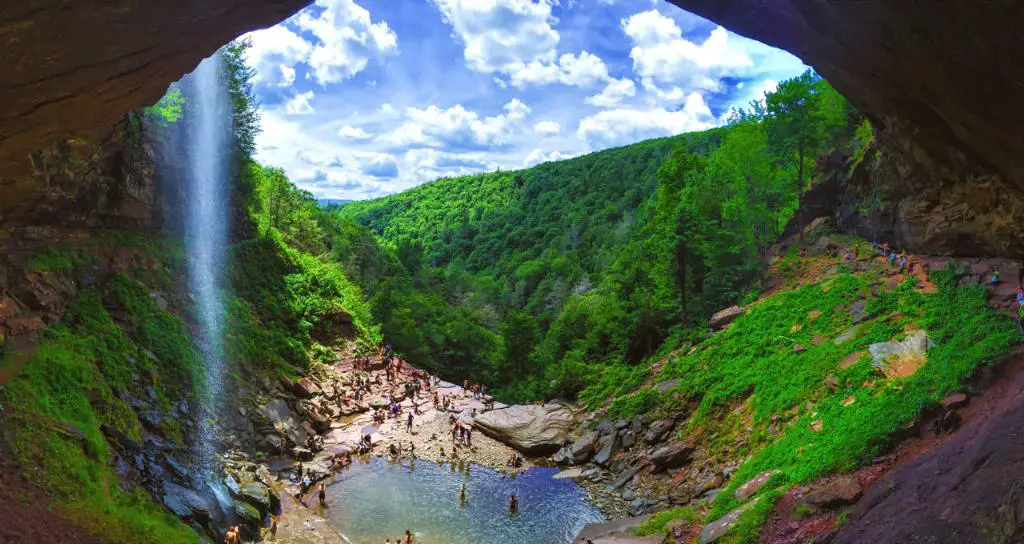 Kaaterskill Fall - Hike and Swim near Hunter, New York - Free Arenas