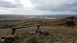 Bench above Stinking Spring courtesy of endovereric↗