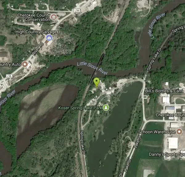 River's Edge Disc Golf Course Disc Golf near Cherokee, Iowa Free Arenas