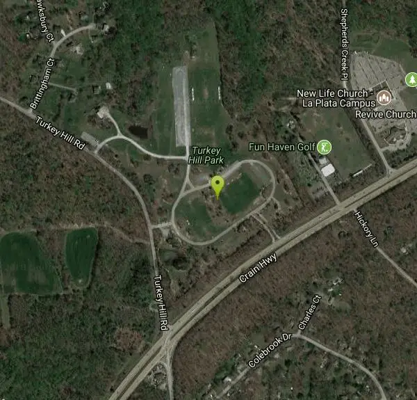 Turkey Hill Park Disc Golf near La Plata, Maryland Free Arenas