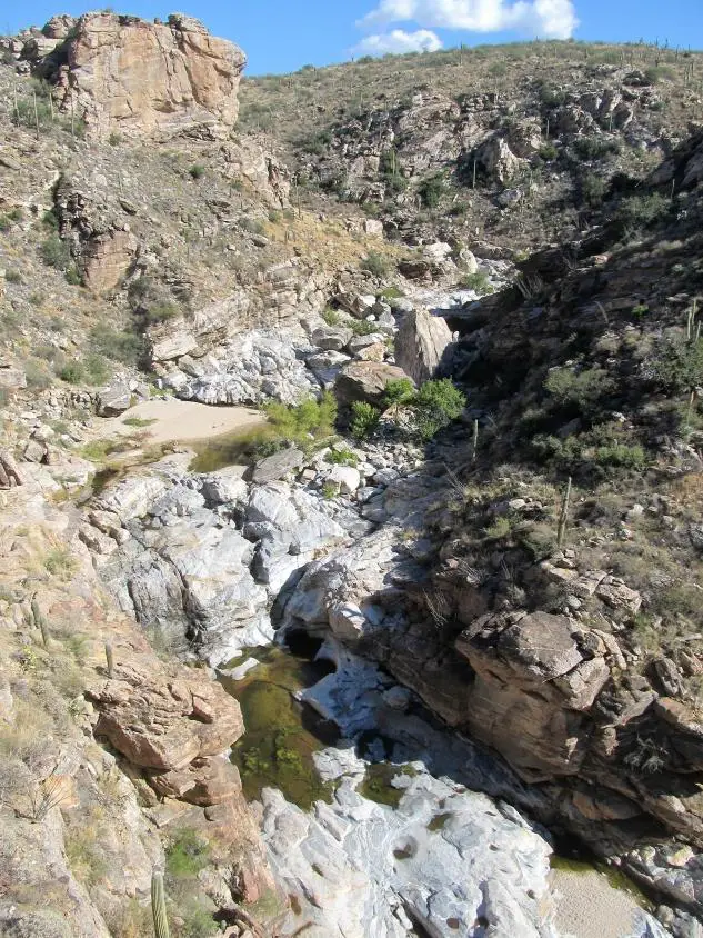 Tanque Verde Falls - Hike And Swim Near Tucson, Arizona - Free Arenas