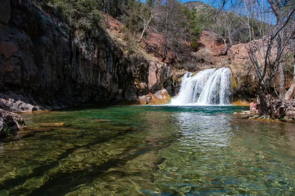 Fossil Creek Waterfall - Hike and Swim near Pine, Arizona - Free Arenas