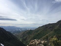 Salt Lake Valley Scenic overlook by Tyler Burgener