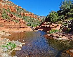 Oak Creek at Slide Rock courtesy of Don Graham↗