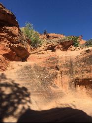 Slick rock area along Red Reef by Tyler Burgener